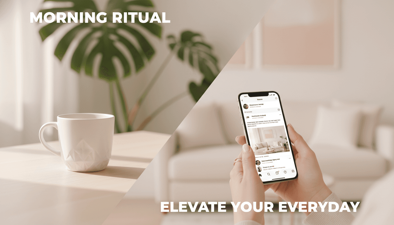 Instagram Reels with smooth transitions and consistent color